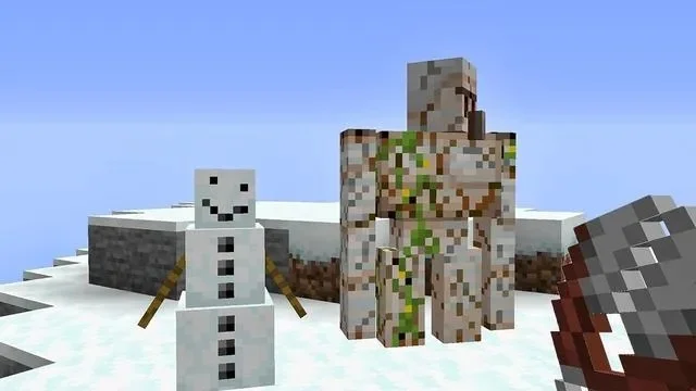 《我的世界》雪傀儡与铁傀儡制作攻略