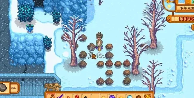 星露谷物语矿井旁边一个神秘的人是谁，星露谷物语给狗喂水