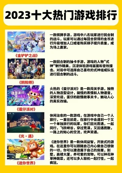 策略养成手游排行榜解析：十大热门游戏推荐