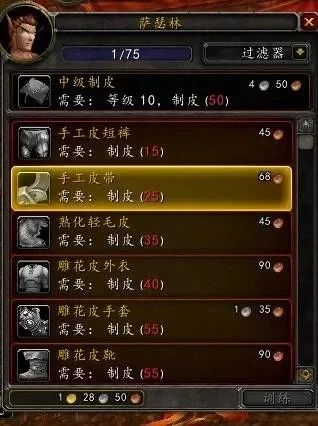 魔兽世界TBC制皮分支全面解析
