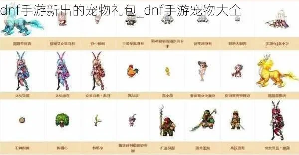 dnf手游粉宠物-DNF手游粉宠旅行指南