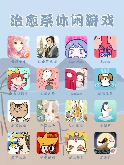 十大手机治愈系游戏-手机治愈系游戏推荐