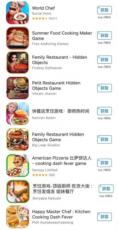 煮饭游戏排行榜-美食游戏排行，舌尖旅行冒险