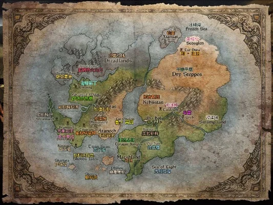 暗黑破坏神3地图-暗黑破坏神3地图指南