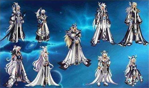 dnf天空套全览：十二套时装各具特色