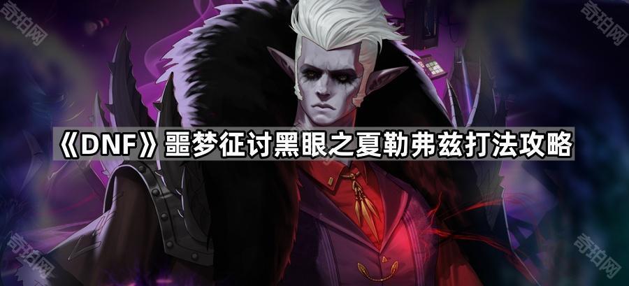 DNF噩梦征讨黑眼之夏勒弗兹打法全解析：各阶段机制与应对策略