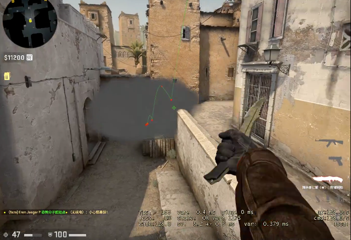 csgo沙二Xbox烟的两种精准扔法