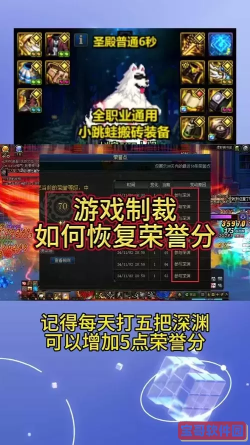 DNF制裁解除后30天生存指南