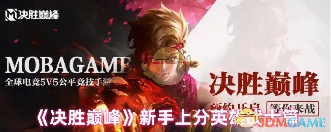 《决胜巅峰》新手上分英雄战士篇：简单易上手，助你轻松提升战绩