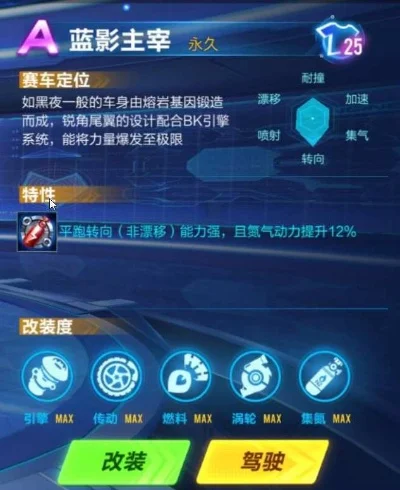 QQ飞车手游蓝影主宰配宠分享-蓝影主宰配宠分享