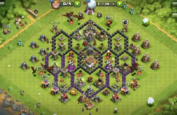 《部落冲突》八本部落战阵型推荐-八本部落战阵型推荐