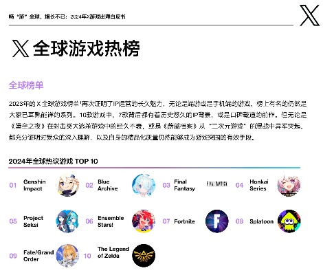 2025年最值得玩的十大手机游戏推荐