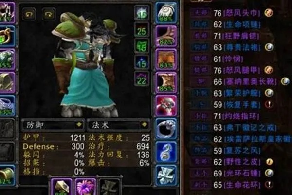 80级增强萨满装备选择全攻略