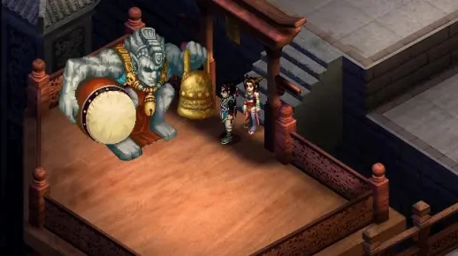 仙剑奇侠传2攻略钟鼓石人