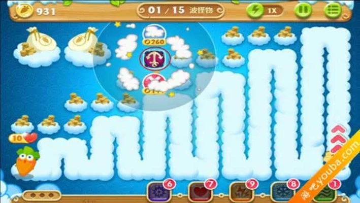 保卫萝卜2第58关怎么玩-保卫萝卜58关攻略详解