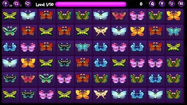 蝴蝶连连看3.1原版-蝴蝶消除休闲游戏