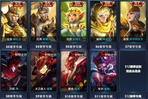 王者荣耀已绝版的5款经典皮肤-绝版经典皮肤回忆