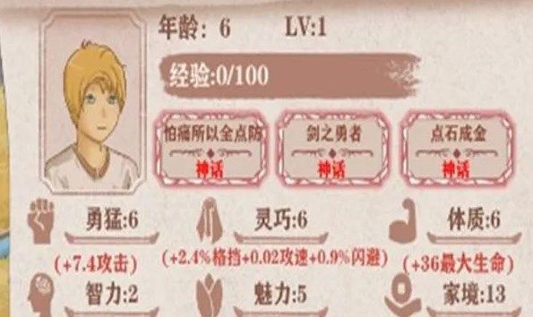 《异世轮回录》天赋怎么选最强神话天赋呢：打工、战斗天赋搭配攻略