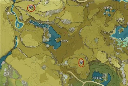 原神璃月地灵龛位置图-璃月地灵龛位置图