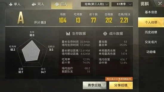 刺激战场kd值是怎么看-刺激战场KD值详解