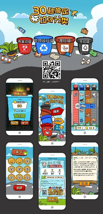 垃圾分类小游戏-垃圾分类寓教于乐