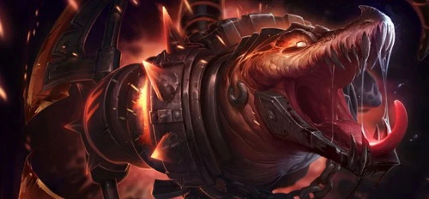 英雄联盟手游新版本鳄霸雷克顿技能展示-鳄霸雷克顿技能强化解析