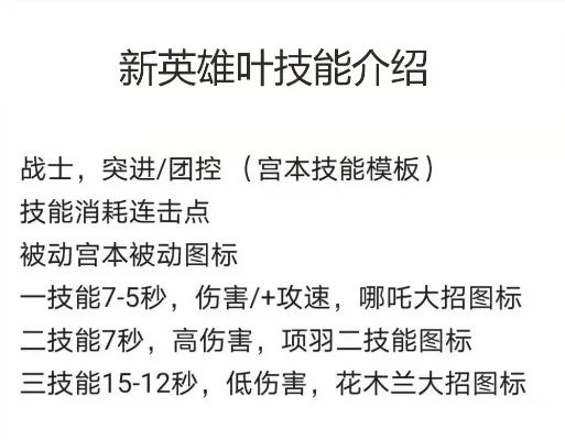 王者荣耀新英雄叶厉害吗新英雄叶技能属性曝光-王者荣耀新英雄叶技能曝光