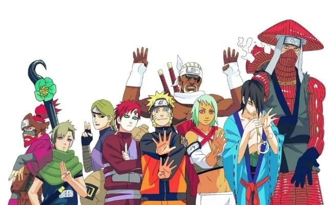 火影忍者人柱力合影分享-鸣佐卡永恒羁绊