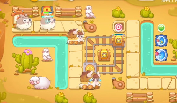 保卫萝卜4波仔很忙第四十七关通关攻略：雷达手电筒配合策略详解