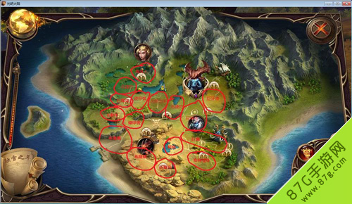 光明大陆成就怪图鉴：野外怎么找