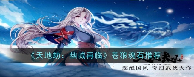 天地劫苍狼魂石怎么选