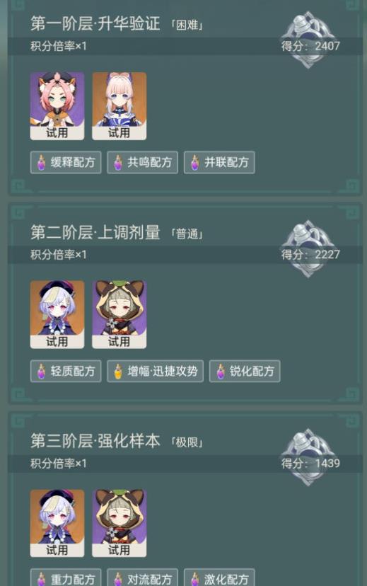 原神郁闭的孤垒试用角色怎么玩才够强