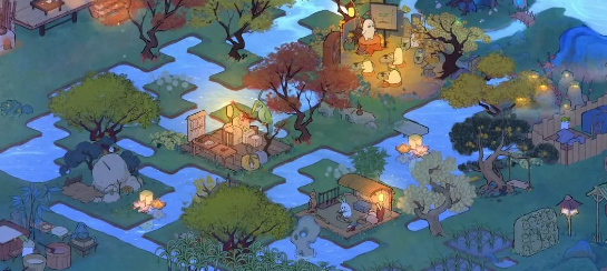 《桃源深处有人家》铺水路攻略：简单几步轻松打造水景园林