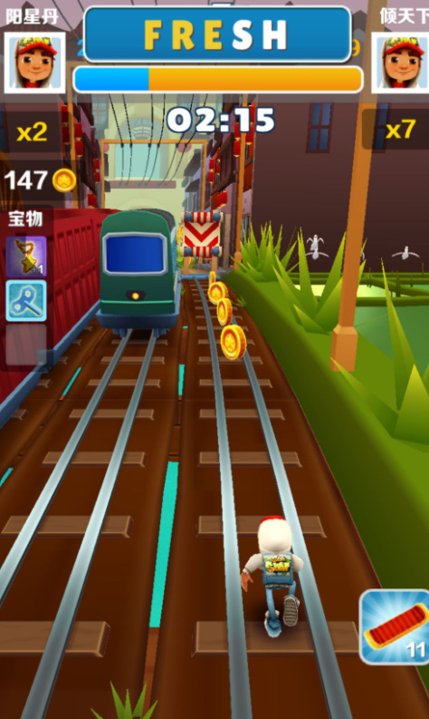 地铁跑酷多人对战玩法全解析
