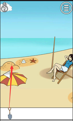 拆散情侣大作战第8关：海边沙滩上的沙子计谋