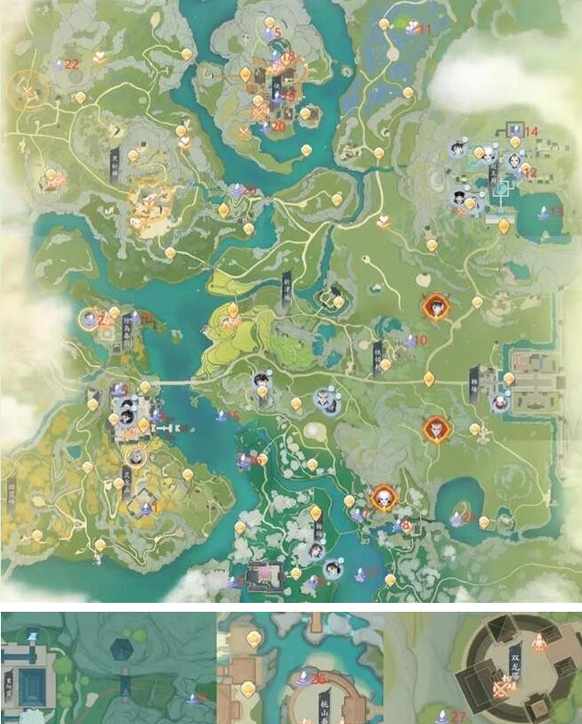 射雕手游静修点全攻略：位置、技能与修炼技巧