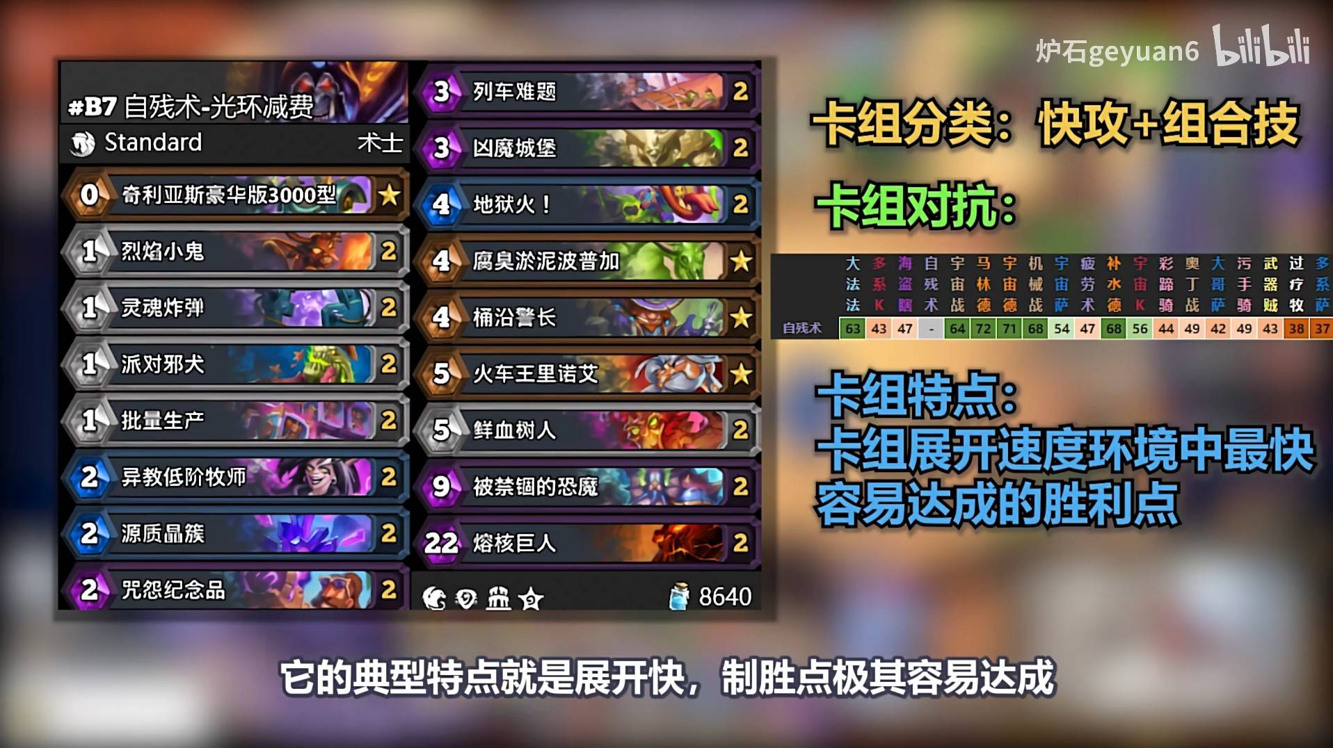 炉石传说国服回归：自残术卡组玩法全解析