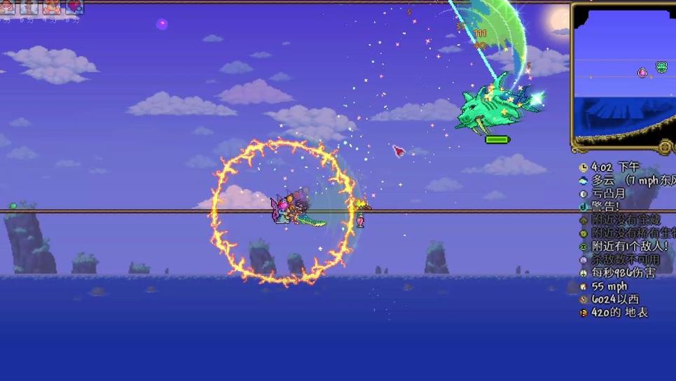 泰拉瑞亚猪龙鱼公爵的召唤方法与战斗攻略