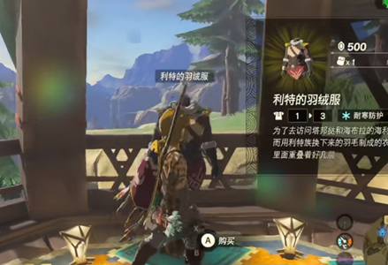 王国之泪二级防寒服购买攻略：利特村商店获取方法