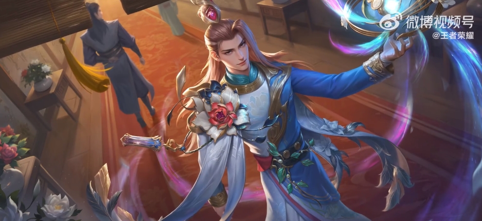 王者荣耀明世隐景韶洛都新皮肤赏析：文人清雅与牡丹华贵的完美融合