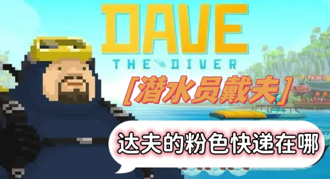 潜水员戴夫达夫的粉色快递怎么找