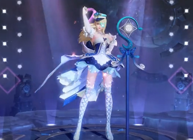 王者荣耀王昭君偶像歌手新星元皮肤怎么样