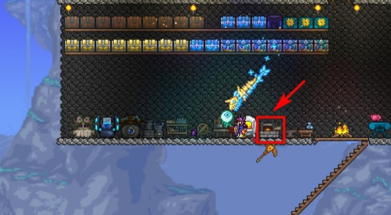 泰拉瑞亚机械矿车制作教程