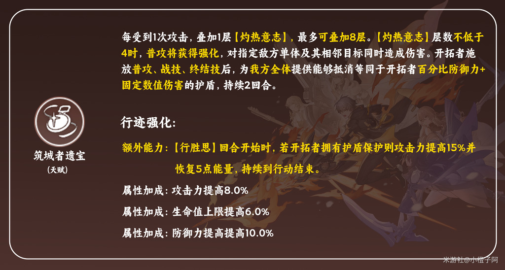 火主技能天赋全解析：存护命途的强大实力