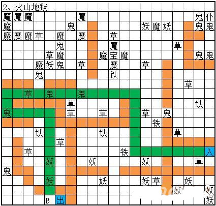 火山地狱BOSS实力解析：妖王与鬼王联手，挑战玩家的极限