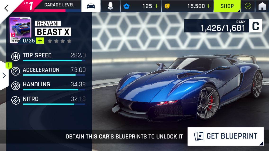 狂野飙车9雷兹瓦尼BEAST X性能评测：C级表现如何？