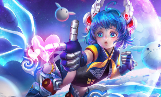 王者荣耀四叶草皮肤的可爱瞬间