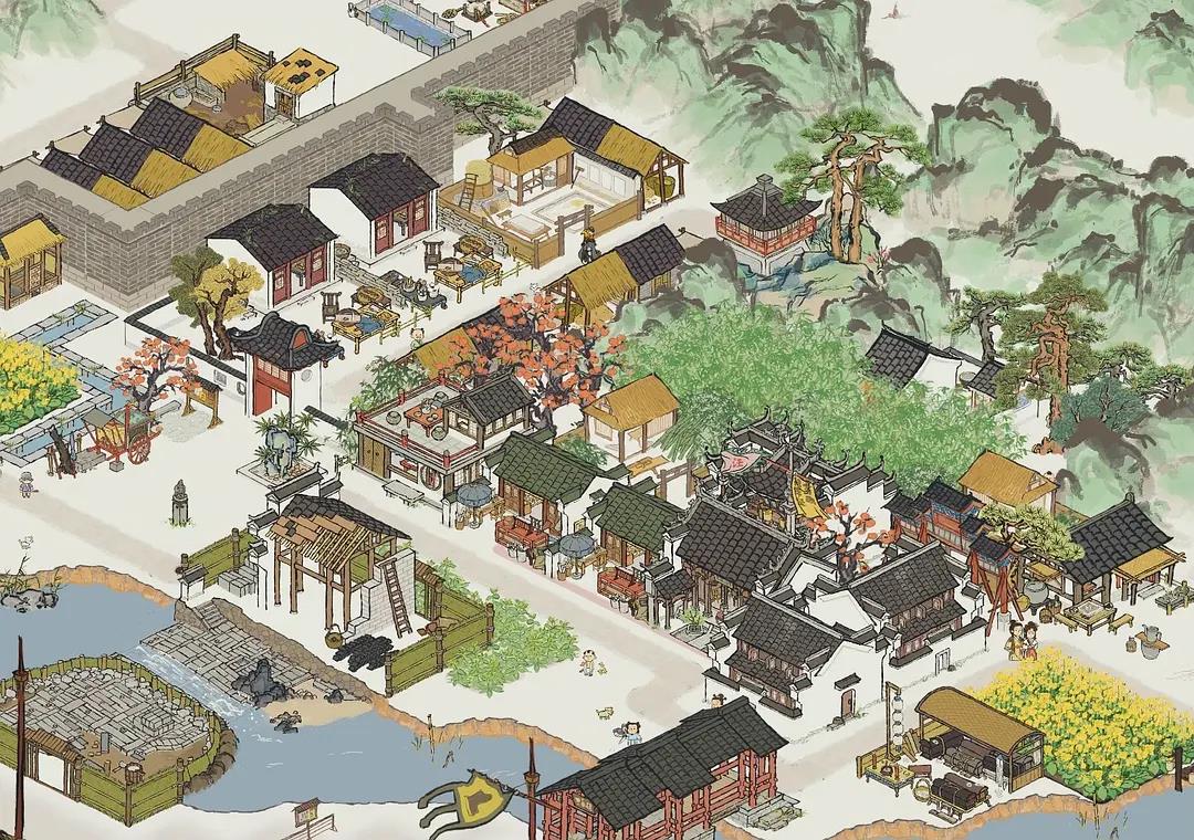 江南百景图徽州府的绝美布局