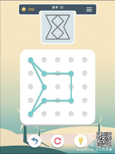 点线交织第22关通关秘籍：图文详解与实用技巧