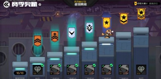 王牌战士二哈时装获取攻略：战场模式上分攒碎片，段位提升是关键！